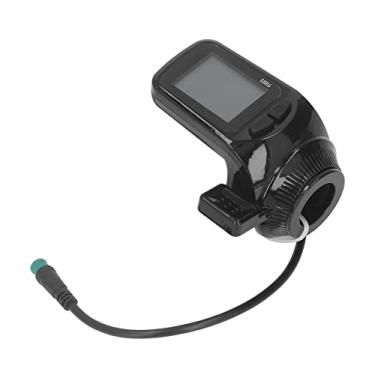 Imagem de KIMISS Medidor de Display LCD para Bicicleta Elétrica - Display de Substituição de Scooter E à Prova d'água Com Baixa Taxa de Falhas, Instalação de 22,2 Mm, Fácil de Usar, Adequado para Várias