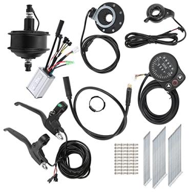 Imagem de KIMISS Kit de Conversão para Bicicleta Elétrica, Motor Hub 36v 250w Com Display Kt900s para Roda 700c, Motor Sem Escova para Fácil Atualização de Bicicleta Elétrica Diy (tração traseira presa)