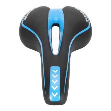 Imagem de KIMISS Substituição Universal de Selim de Bicicleta Ergonômico Preto e - Assento de Bicicleta Confortável para de Estrada, Montanha e Dobráveis