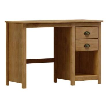 Imagem de Escrivaninha 2 Gavetas Topázio - Freijó