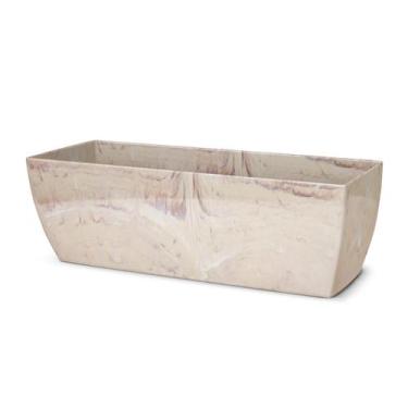 Imagem de Vaso Cachepô de Plástico Jardineira Elegance N 1 Nutriplan cor, Traver