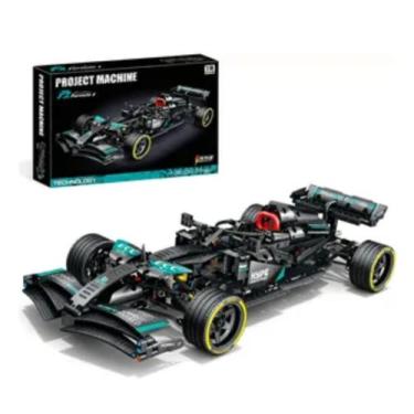Imagem de Blocos de montar carro de formula 1 w14 standard 1119 peças e kit de m