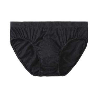 Imagem de Boxers Masculinos plus Size 100% Algodão Respirável 6 Peças Roupa Ínti