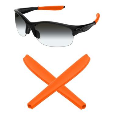 Imagem de Mryok — Meias de substituição para óculos de sol Oakley Commit SQ – Opções, Laranja, One Size