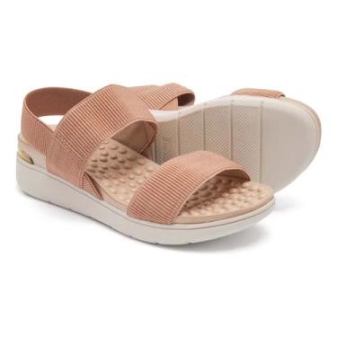 Imagem de Tamanco Modare Ultraconforto Ortopédico Elastico Canelado, Nude, 36