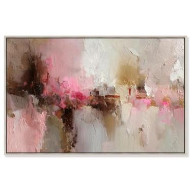 Imagem de Arte de parede rosa Creamy Rose Palette II da Art Remedy, moldura prata, 61 x 40 cm