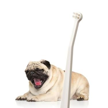 Imagem de Escova de dentes para cães de raça de brinquedo fácil de usar, feita no Japão, cuidados Kenko da Mind Up (Micro Head)