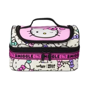 Imagem de Mochila Escolar Ultra Leve Sanrio Hello Kitty Com Bolsa Para Almoço E 