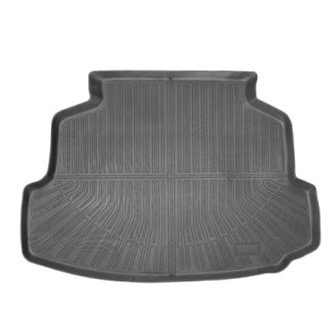 Imagem de WGGDRAQQ Forro de porta-malas para Toyota Corolla 2009-2013 Tapetes traseiros para porta-malas Bandeja de bota 3D TPE para todos os climas, preto