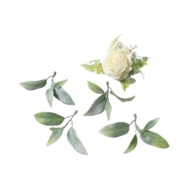 Imagem de Guirlanda De Folhas De Plantas Artificiais 10 Peças Decoração Para Cas