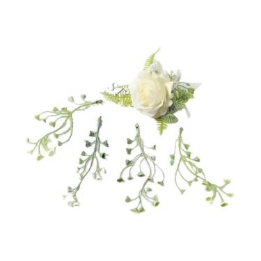 Imagem de Guirlanda De Folhas De Plantas Artificiais 10 Peças Decoração Para Cas