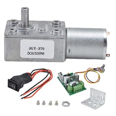 Imagem de Motoredutor de 6V, redução de velocidade CC com regulador para robótica e dispositivos inteligentes (6V50RPM)