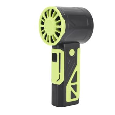 Imagem de aqxreight Ventilador Turbo Portátil Portátil de 9W Ventilador Pessoal Ajustável de 100 Velocidades Recarregável USB de 4000mAh Bateria Operado para Viagens Ao Ar Livre para Dias Leves, Aderência