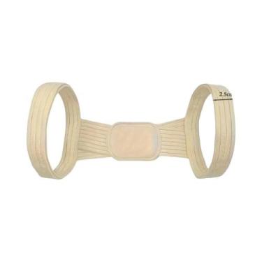 Imagem de Cinto Corretor De Postura Ajustável, Suporte Para Costas Para Homens E