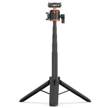 Imagem de VRIG 53 cm Osmo Action6 Tripé, acessórios, mini mesa extensível, bastão de selfie, alça portátil, suporte de liberação rápida com sapata fria para DJI Osmo Action 6/Osmo Nano