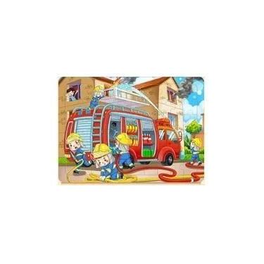 Imagem de Quebra-Cabeça De Veículos De Animais De Madeira Para Crianças, 60 Peça