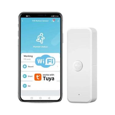 Imagem de Sensor De Movimento PIR WiFi Zigbee Para Casa Inteligente, Detector In