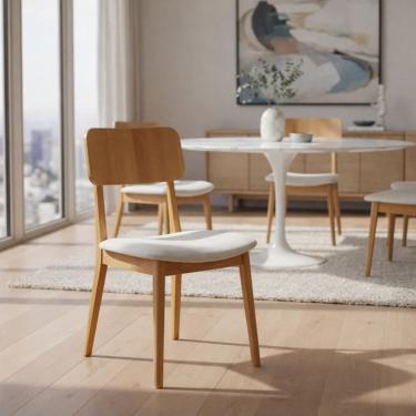 Imagem de Cadeiras com Encosto Curvado - Caís- Gold Salas