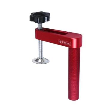 Imagem de Grampo De Fixação Em Liga De Alumínio Para Bancada De Marcenaria 19mm 