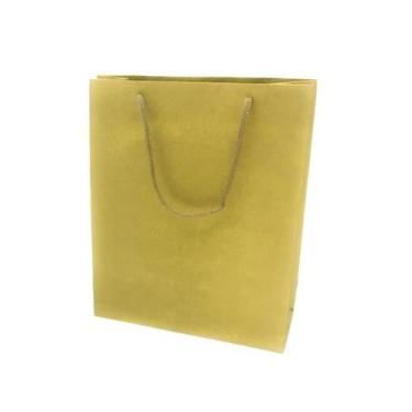 Imagem de 10 Sacolas Alça de Cordão - 25x20x8  Para Presentes, Cosméticos ou Art