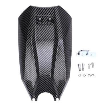 Imagem de ciciglow Capa de bateria de motocicleta, capa de proteção de compartimento de bateria padrão de fibra de carbono para Talaria Sting X3 MX3 MX4 MX5