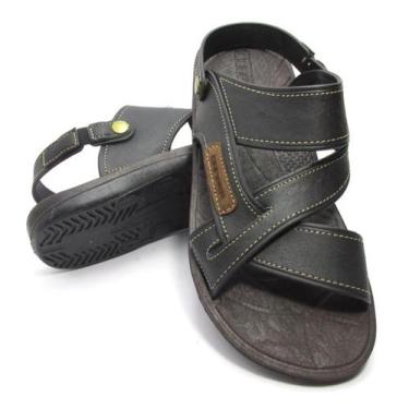 Imagem de Sandália Chinelo Masculina Danper Confortável Solado Borracha Motoquei