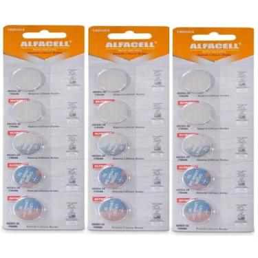 Imagem de Alfacell Pilha Bateria CR 2032 3v, 3 unidades