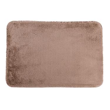 Imagem de Tapete De Microfibra Comfort Bege Plus 60x40cm - Uzoo Tapete Microfibra Comfort Plus 60x40cm Bege