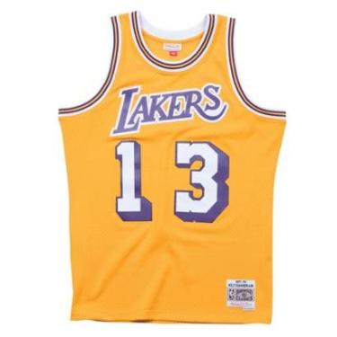 Imagem de Regata Mitchell & Ness Swingman Jersey Los Angeles Lakers 1971-72 Wilt Chamberlain Masculino-Masculino