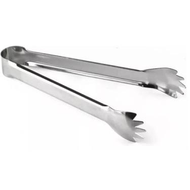 Imagem de Kit 4 Pegador de Gelo Aço Inox Weck Multiuso 18cm Bar Bartender Drinks