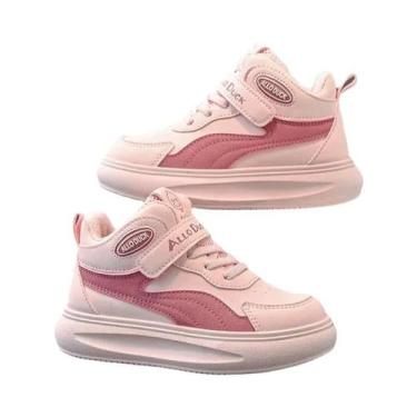 Imagem de Tênis Casuais De Outono Para Crianças, Confortáveis, De Cano Médio, Es