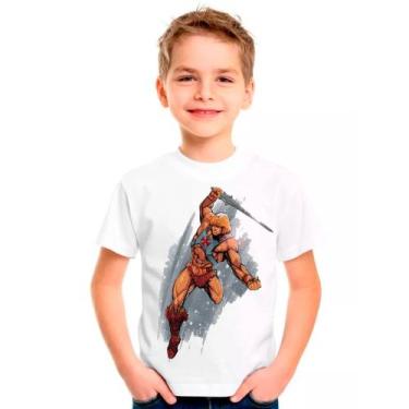 Imagem de Camiseta Desenho HE-MAN Moda Infantil Roupa Criança 01 - DESIGN CAMISE
