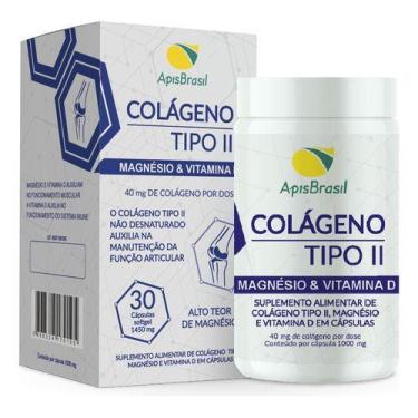 Imagem de Suplemento Alimentar Colágeno Tipo 2  Magnésio & Vitamina D - Apis Bra