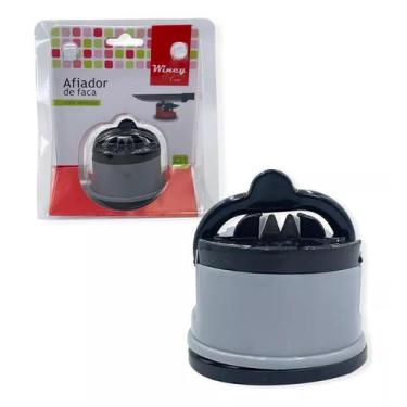 Imagem de Amolador Afiador De Facas Canivetes Tesouras Com Ventosa - Wincy