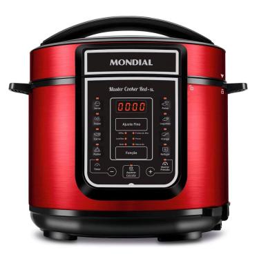 Imagem de Panela de Pressão Elétrica Digital Mondial PE39 5L 127V