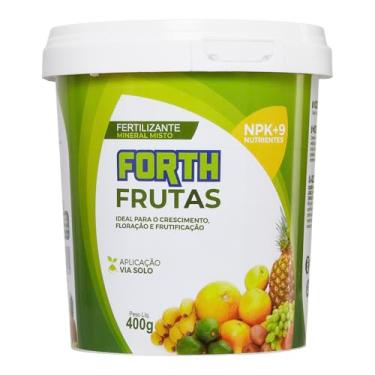 Imagem de Forth Frutas, Fertilizante, Adubo para Plantas Frutíferas, Nutritivo, Micronutrientes, NPK, Balde, 400g