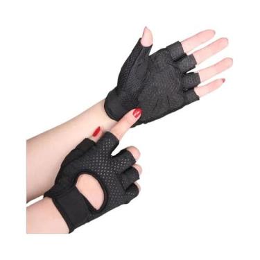 Imagem de Luvas Unissex Respiráveis Antiderrapantes Sem Dedos Para Ciclismo, Aca