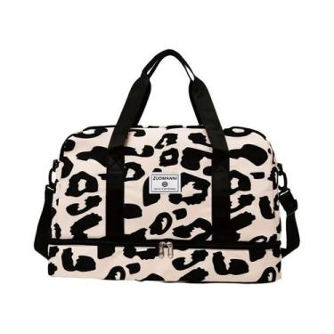 Imagem de Bolsa De Viagem Feminina De Grande Capacidade Com Estampa Animal Em Ny