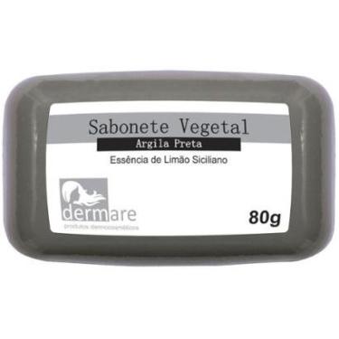Imagem de Sabonete Argila Preta 80g - Dermare-Unissex