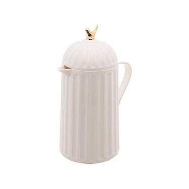 Imagem de Garrafa Térmica Bird Wolff (600 ml) Branca, 600ml, Branco