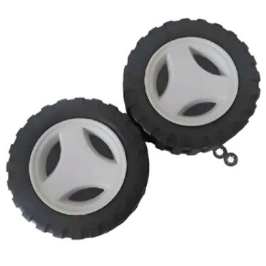 Imagem de Roda Maior Ø 170 mm e Calota Plástica Tramontina (2 un.) para Cortador de Grama CE35P