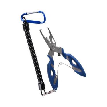 Imagem de Alicate De Pesca Multifuncional Black Beak Com Cortador De Linha, Teso