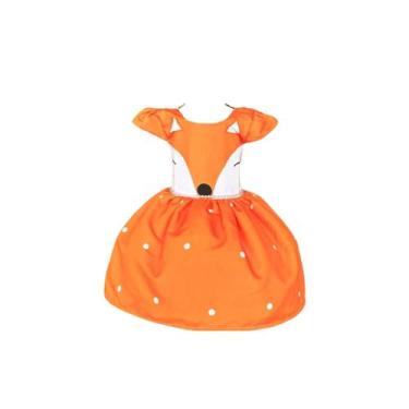 Imagem de Vestido Temático Infantil Raposinha - Nalu_kids, 2, Rosa
