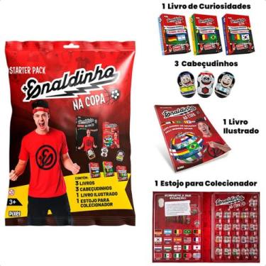Imagem de Livro Ilustrado Infantil Coleção Enaldinho Na Copa 3 Cabeçudinhos Star