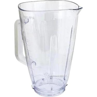 Imagem de Copo para Liquidificador Philips Walita Ri2240-44 Compatível com San Ri2240 e Ri2242 Jarra Transparente