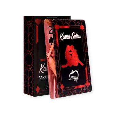 Imagem de Baralho Kama Sutra Super Erótico Hétero Hard com 55 Cartas para Uso Adulto e Diversão a...