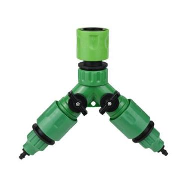 Imagem de Adaptador De Torneira 4 Vias 2 Saídas Para Sistema De Irrigação Por Go