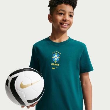 Imagem de Camiseta Brasil Nike Crest Infantil-Unissex