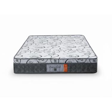 Imagem de Colchão Queen Prime Coil Europillow Cinza Mola Ensacada Prime 158x20x198