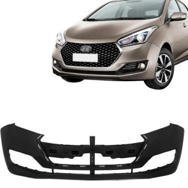 Imagem de Parachoque Dianteiro Hb20 Hb20S 2016 2017 2018 2019 Preto Liso - Dts